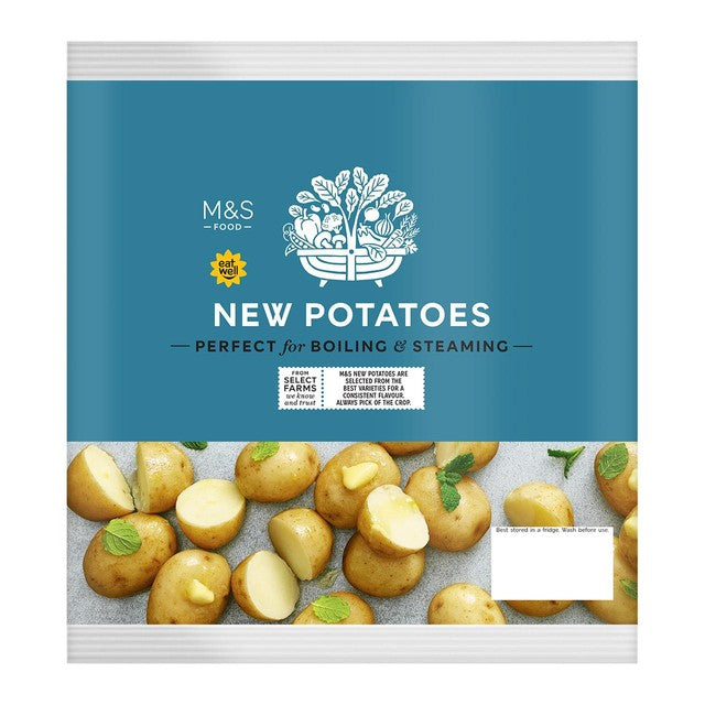 M&S New Potatoes 1kg, imported from the UK