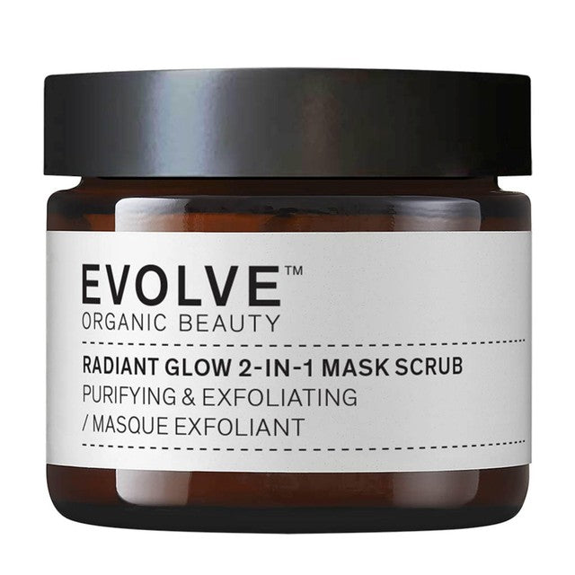 Evolve Beauty Radiant Glow Mask Scrub 60ml - British product