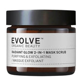 Evolve Beauty Radiant Glow Mask Scrub 60ml - British product