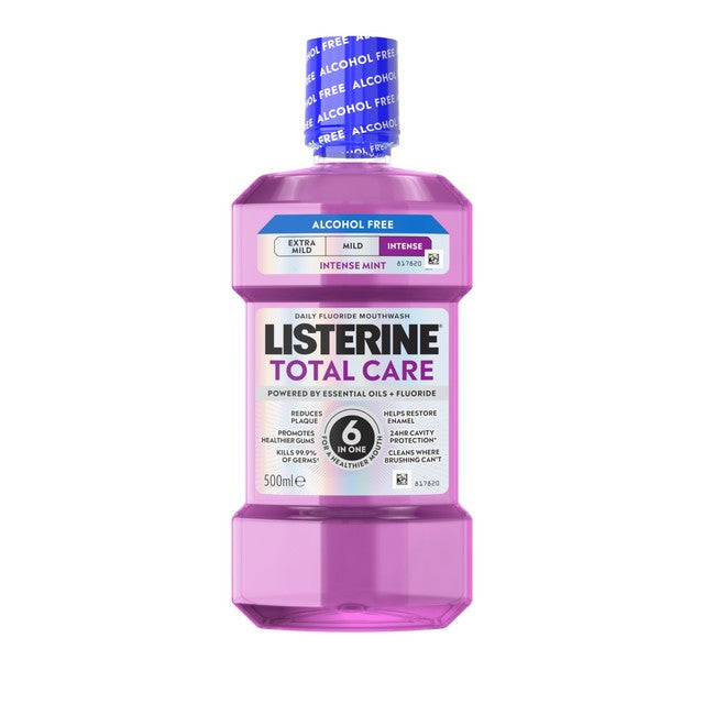 Listerine Total Care Intense Mint mouthwash - British product