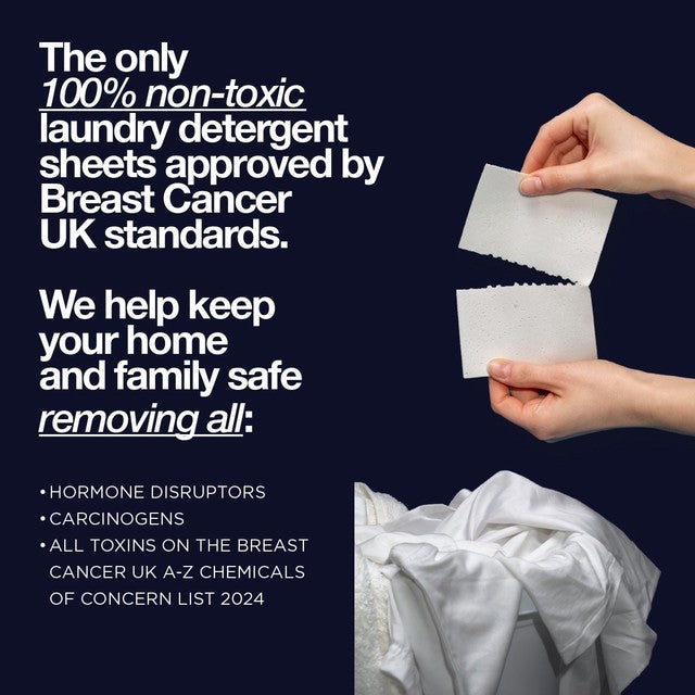 The Lab Co. laundry detergent sheets non-bio relaxing scent 64 loads (British brand)