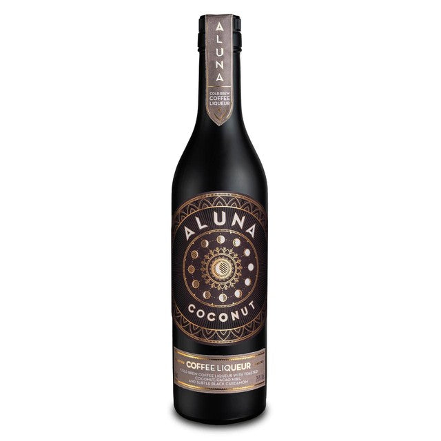 Aluna coconut coffee rum liqueur 50cl - British product