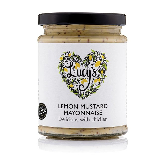 Lucy's Dressings Lemon Mustard Mayonnaise 240g, UK version