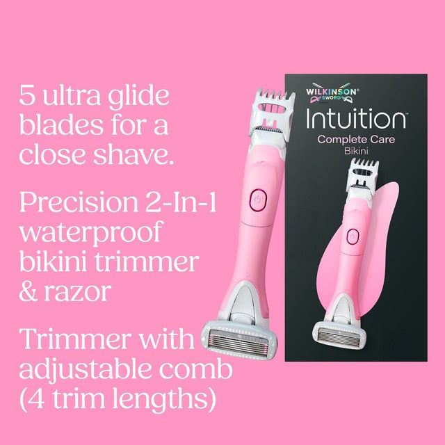 Wilkinson Sword Intuition Bikini Trimmer razor (British brand)