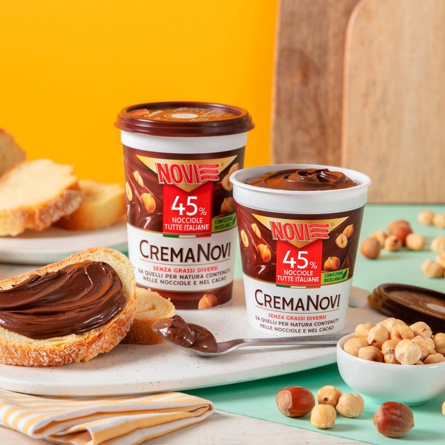 Novi Hazelnut and Chocolate Spread 200g, imported from the UK