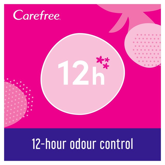 Carefree Plus Large Scented Pantyliners - British product
