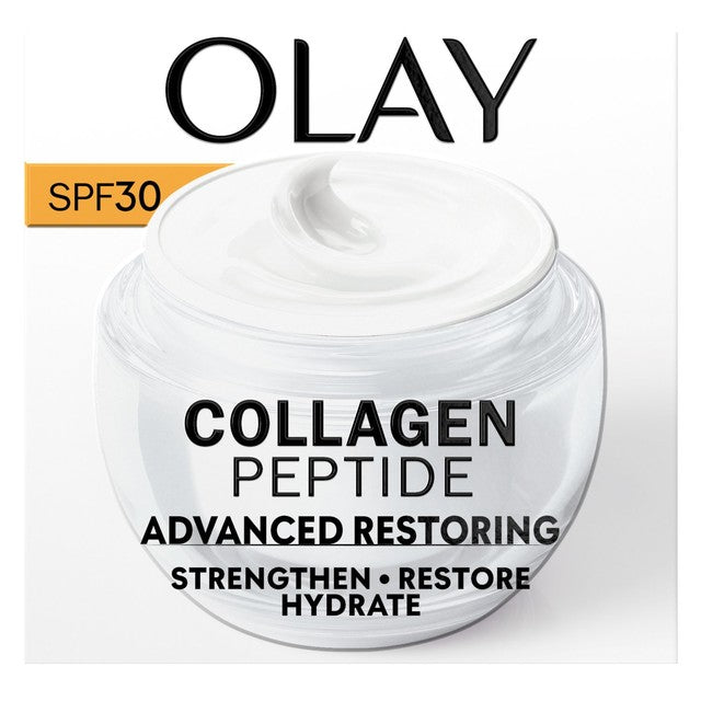 Olay Collagen Peptide SPF 30 day cream 50ml, imported from the UK