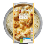 M&S cauliflower cheese with mature cheddar cheese 450g, imported from the UK