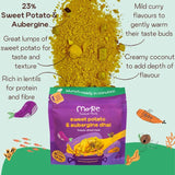 More Toddler Meals sweet potato and aubergine dhal 150g, imported from the UK