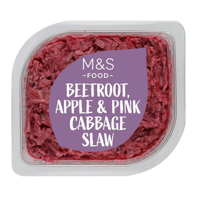 M&S Rote Bete, Apfel & Pink Cabbage Vegetarischer Krautsalat 300g
