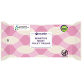 Ocado sensitive moist toilet tissues 40 pack, imported from the UK