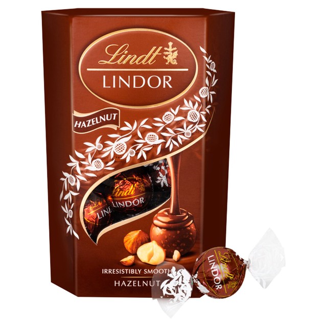 Lindt Hazelnut Chocolate Truffles 200g, UK version