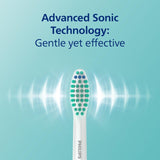 Philips Sonicare Series 2100 electric toothbrush in white, imported from the UK