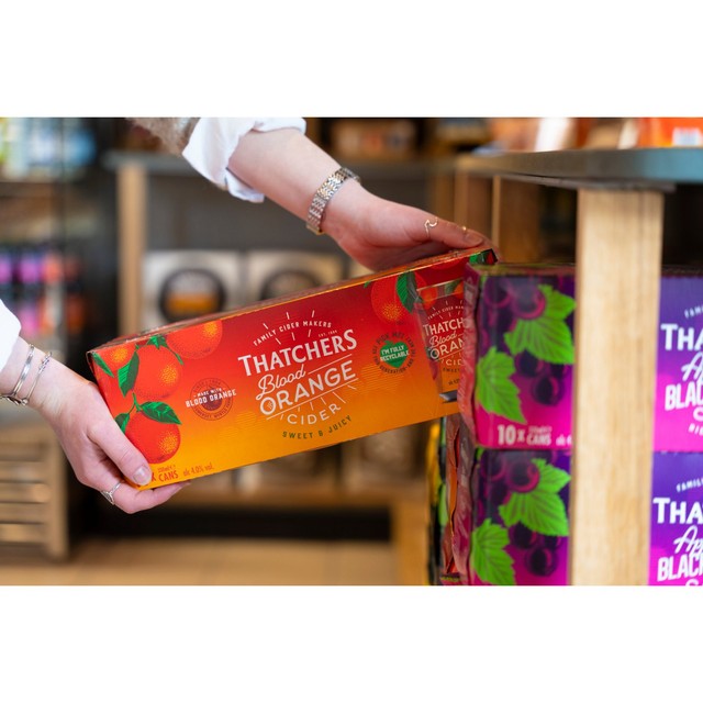 Thatchers Blood Orange Cider 10 x 300ml (British brand)