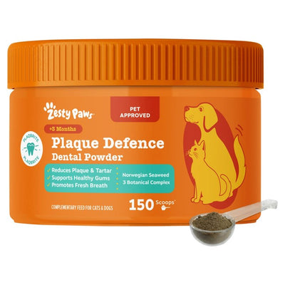 M&S Zesty Paws Dental Powder for Cats and Dogs- Buy online at McGrocer