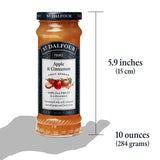 St Dalfour apple & cinnamon fruit spread 284g (British brand)