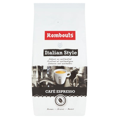 M&S Rombouts Italian Style Roasted Coffee Beans 500g- Buy online at McGrocer