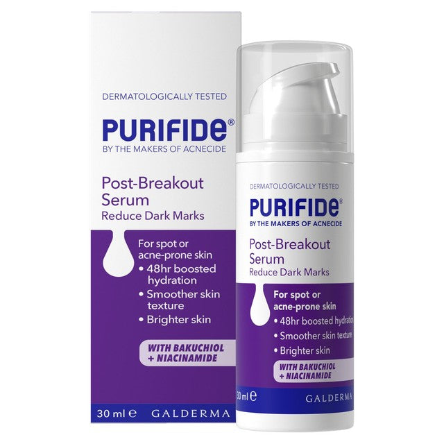 Cetaphil Purifide Post-Breakout Serum 30ml, imported from the UK