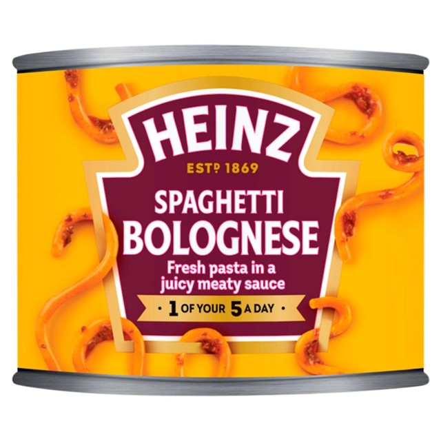 Heinz Spaghetti Bolognese 200g, UK version