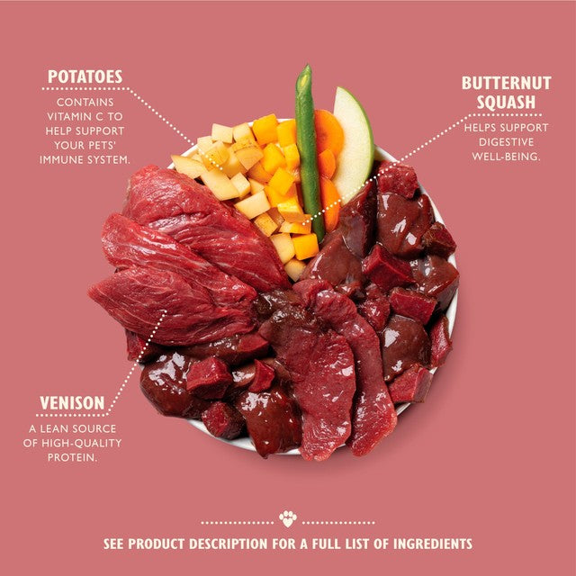 Lily's Kitchen venison terrine for dogs (British brand)