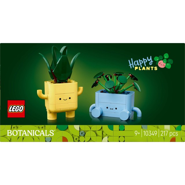 LEGO Botanicals Happy Plants building set, UK version