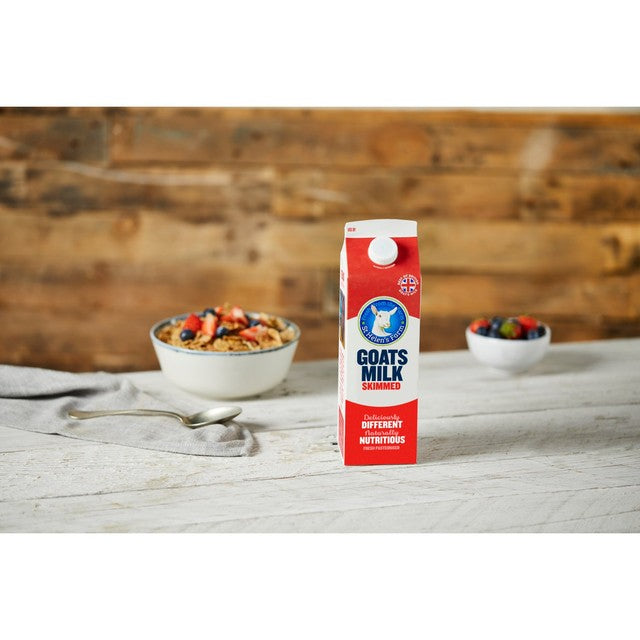 St Helen's Farm skimmed goat's milk 1L (British brand)
