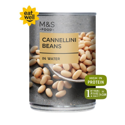 فاصوليا كانيليني إم آند إس في الماء معلبات فاصوليا 400 جرام من M&S - اشترِ عبر الإنترنت من McGrocer