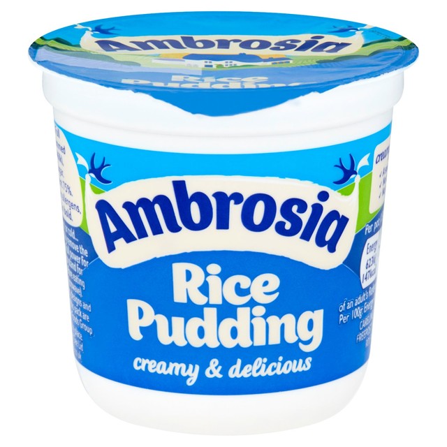 Ambrosia rice pudding dessert pot 150g - British product