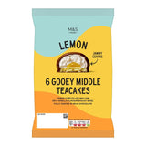 M&S lemon curd teacakes 6 pack milk chocolate (British brand)
