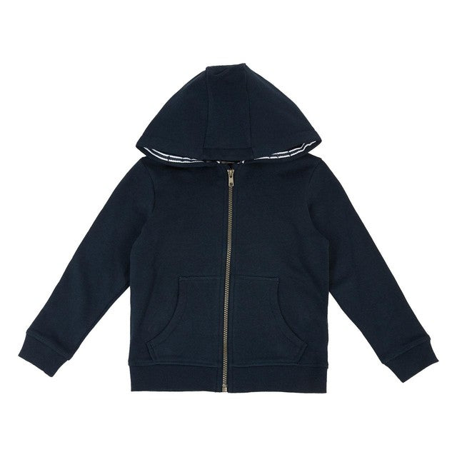 M&S boys cotton hoodie navy 2-3 years, imported from the UK