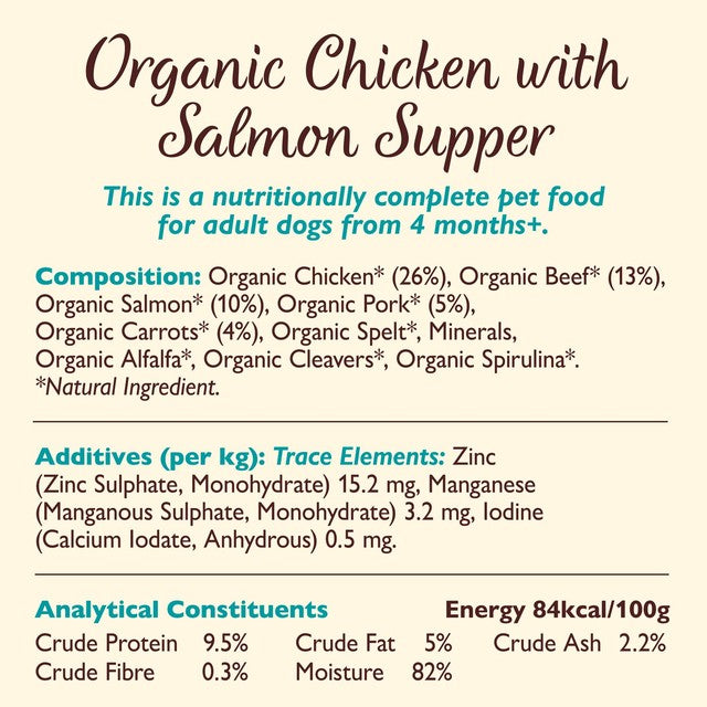 Lily's Kitchen organic dog dinners multipack 10x150g - British product