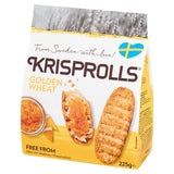 Pagen Golden Krisprolls crispbread 225g, imported from the UK