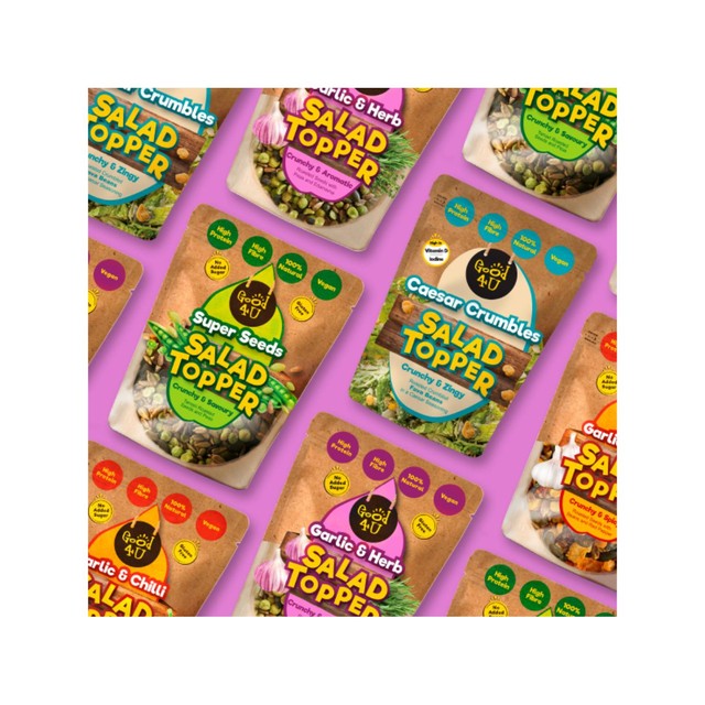 Good4U Garlic & Herb Salad Topper Seed Mix 125g, UK version
