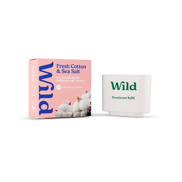 Wild Fresh Cotton & Sea Salt Deo Refill