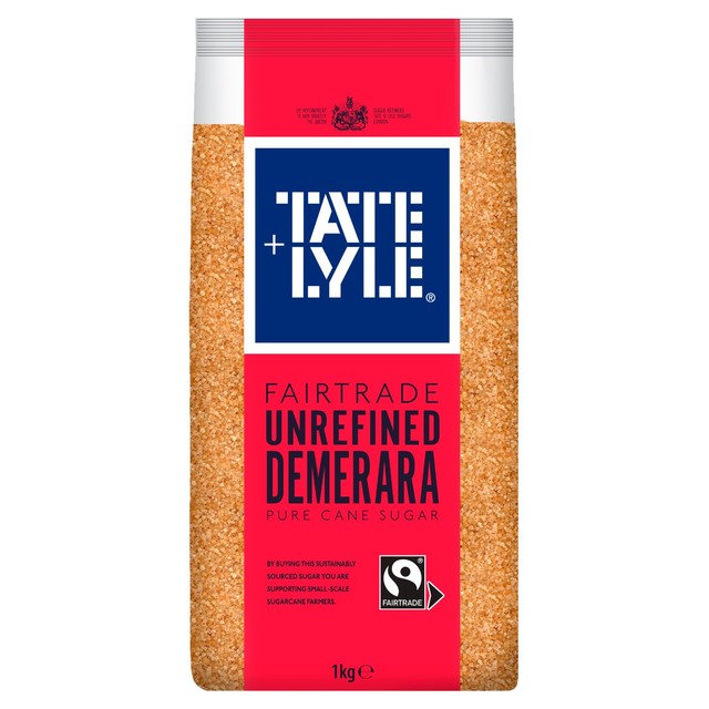 Tate & Lyle Fairtrade Demerara Sugar 1kg (British brand)