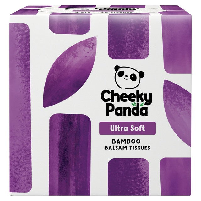 The Cheeky Panda bamboo balsam 4ply cube tissues 48 pack (British brand)