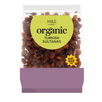 M&S M&S Organic Sultanas Dried Fruit 375g- Buy online at McGrocer