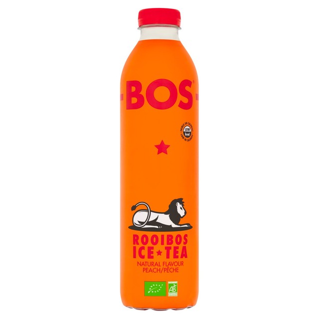 BOS Organic Peach Rooibos Iced Tea 1L - British product