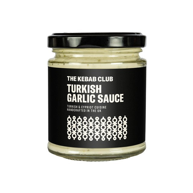 The Kebab Club Turkish garlic sauce 165g (British brand)