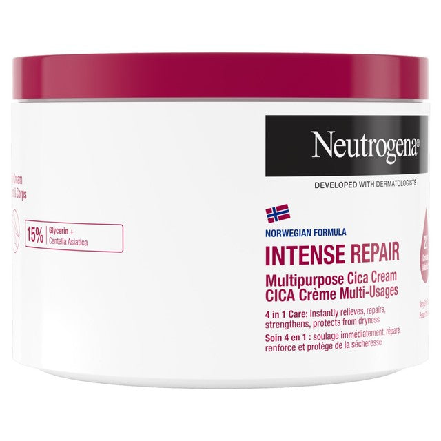Neutrogena Intense Repair Cica Cream 400ml - British product