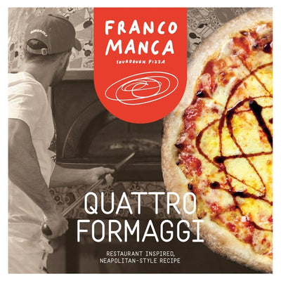 M&S Franco Manca Quattro Formaggi et Glaçage Balsamique Neapolitan-Style Pizza 474g - Achetez en ligne sur McGrocer