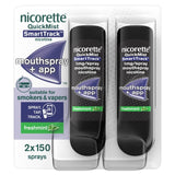 Nicorette Smart Track munnspray duo pakke 150 sprayer, importert fra Storbritannia