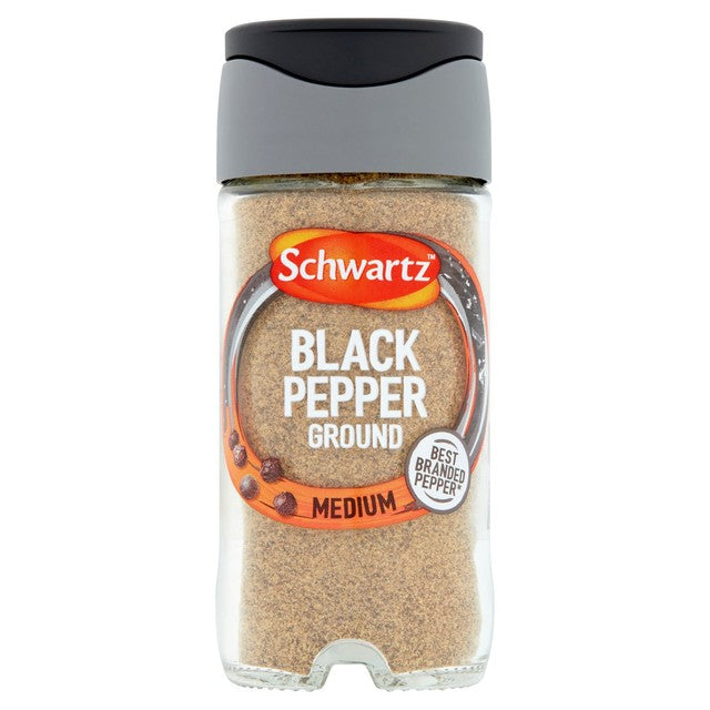 Schwartz ground black pepper 33g jar (British brand)