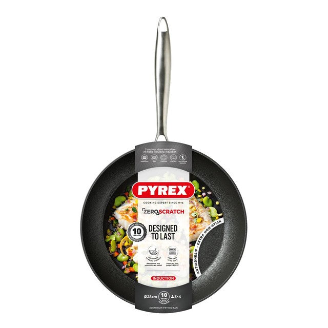 Pyrex Zero Scratch frying pan 28cm, imported from the UK