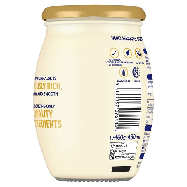 Heinz Seriously Good mayonnaise - British brand