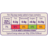 Ocado variety potato crisps multipack 6 pack, imported from the UK