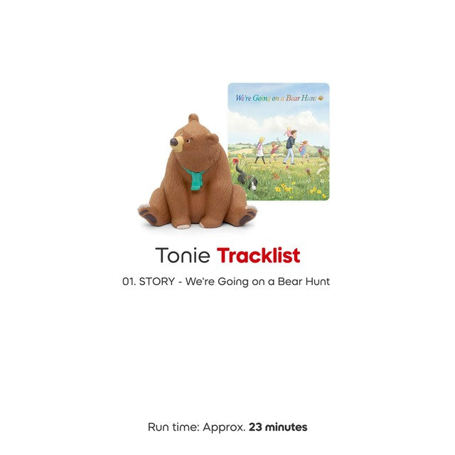 Tonies We're Going on a Bear Hunt audio Tonie character, UK version