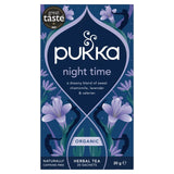 Pukka Herbal Tea Night Time Chamomile 20 Bags, imported from the UK