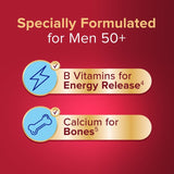 Seven Seas Omega-3 and multivitamin supplement for Men 50+ 60 tablets and capsules (British brand)