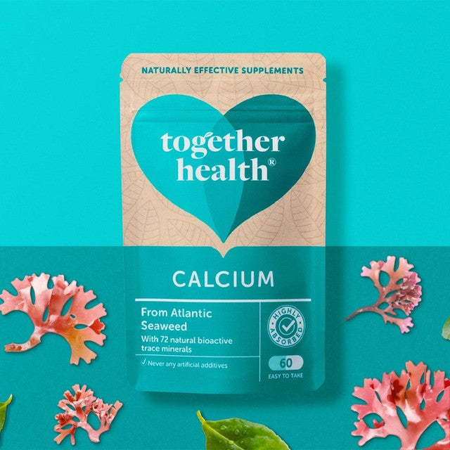 Together Health natural calcium from seaweed supplement capsules (British brand)